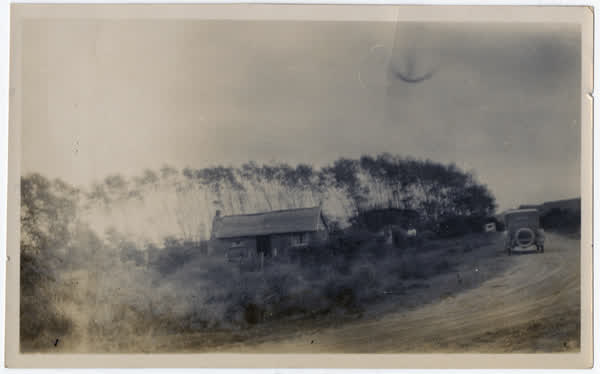 Rush Whare at Saltwater Creek, 1924, 1920