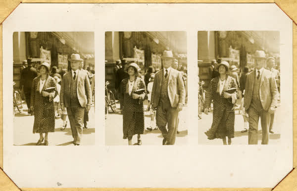 William and Alice (Lily) Howarth, taken in Christchurch city, 1920