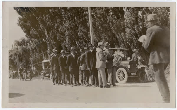Marshland War Memorial Gates Dedication, 1920s, 1920