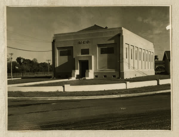 Woolston main substation, 1941