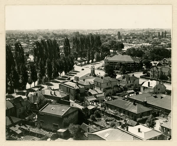 North east from the top of destructor chimney, 1939