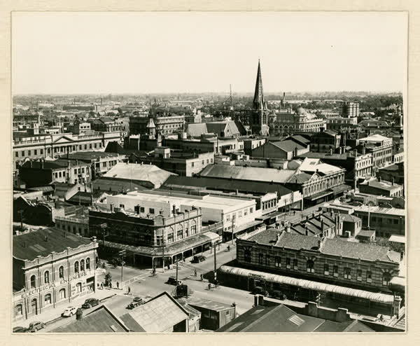 South west from the top of destructor chimney, 1939