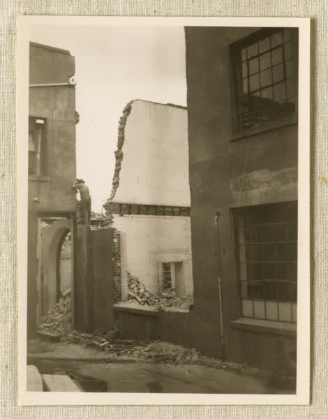 Demolition of the former Municipal Electricity Department building, 1937