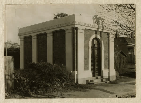 Linwood Avenue substation, 1935