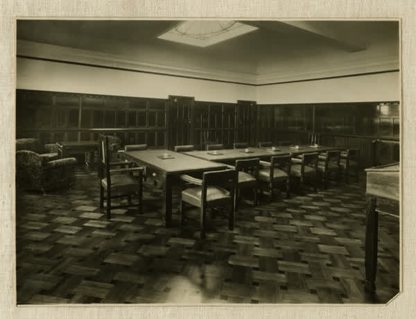 Municipal Electricity Department committee room, 1930