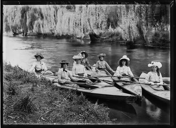 Miss Ridgeway, Miss White, February 1903, 1903