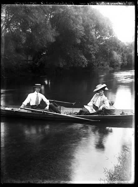 Mr. Sidney and Miss Nixon, Stephenson's Company, November 1904, 1904