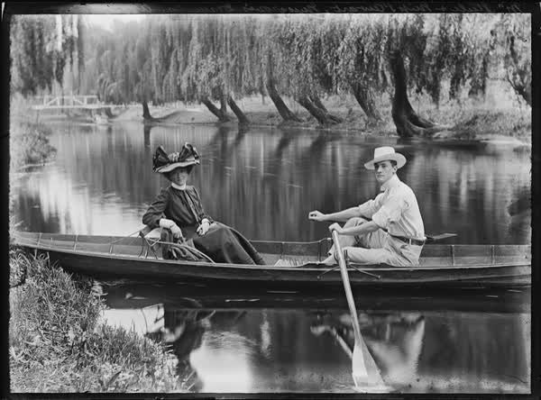 Mr. Steele and Miss Stewart, Musgrove's Dramatic Company, April 1903, 1903