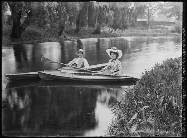 Mr. and Mrs. Van Allen, Rickards' Company, November 1904, 1904