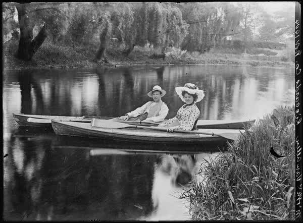 Mr. and Mrs. Van Allen, Rickards' Company, November 1904, 1904