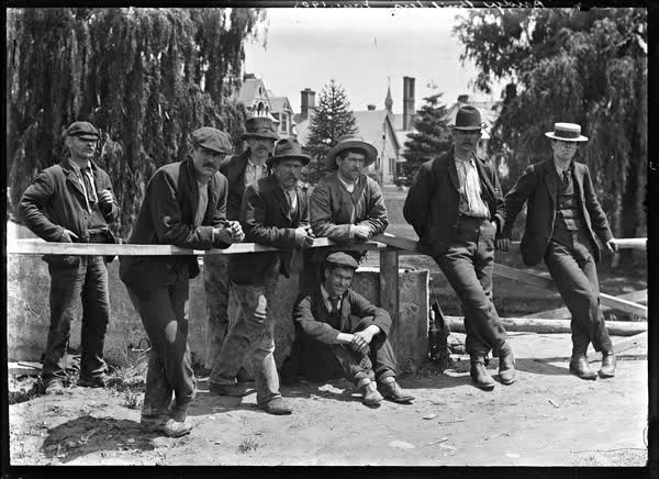 Bridge builders, January 1903, 1903