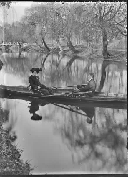 Mr. Carrick and Miss Shaw, July 1904, 1904