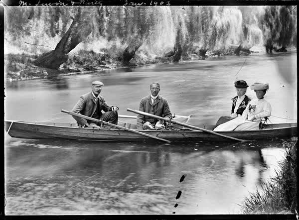 M. Lewin and party, January 1903, 1903