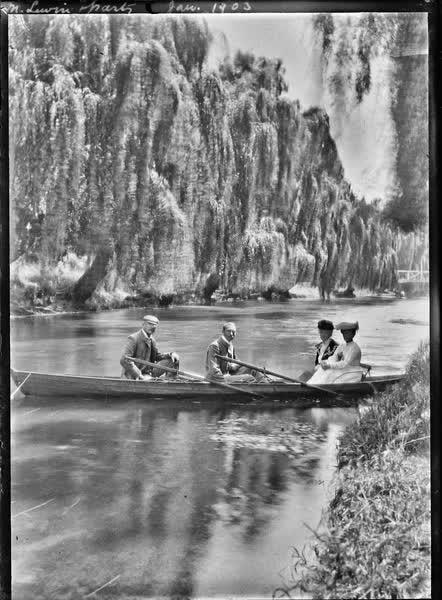M. Lewin and party, January 1903, 1903