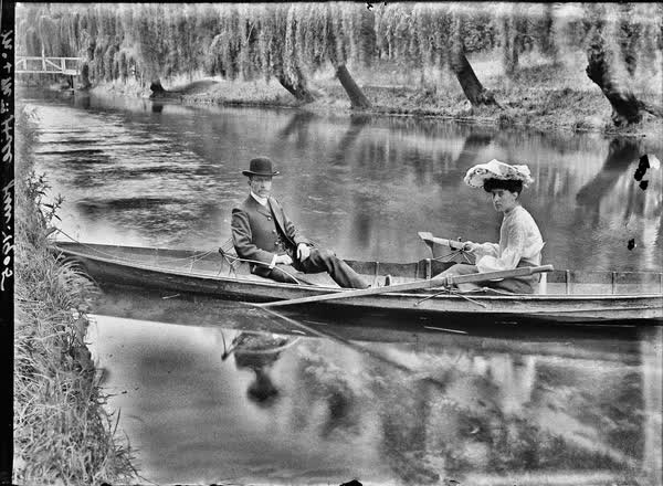 Mr. and Mrs. Hill, January 1905, 1905