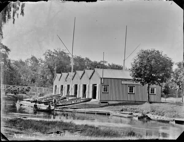 Antigua Boat Sheds, 1900