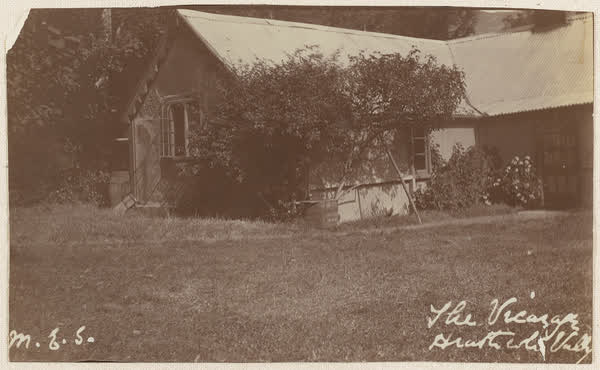The Vicarage, Heathcote Valley, 1900