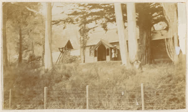 St. Mary's Anglican Church on Bridle Path Road, Heathcote, 1900