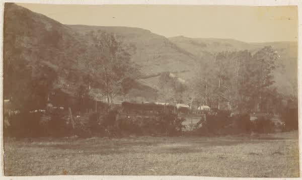 Three cottages near the Holdsworth's, 1910