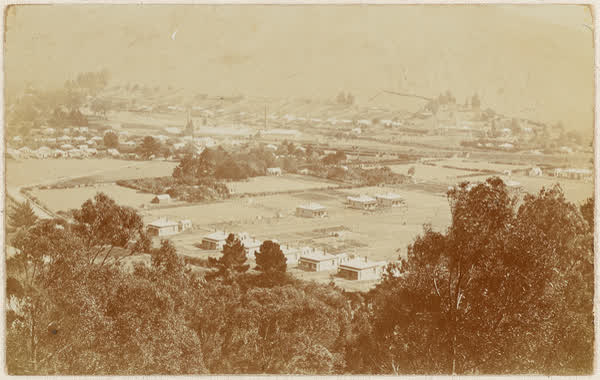 View of Heathcote Valley from "Hillwood", 1910