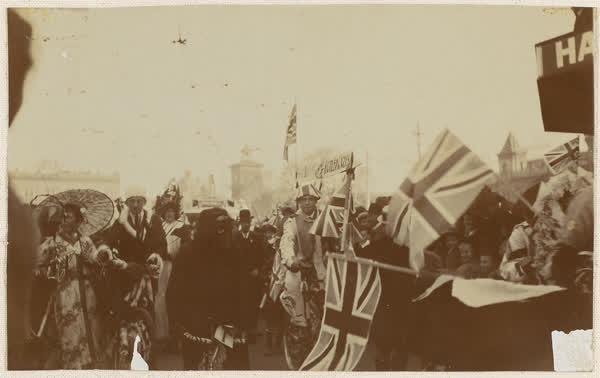 Peace Procession, Christchurch, 1918