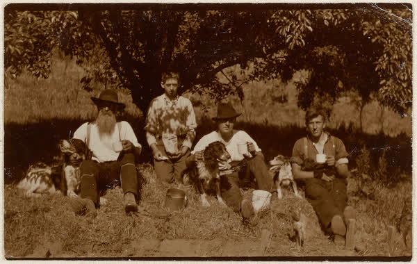 James Turner, Bert Gimblett, Jack Beaumont and Jack Salt, 1914