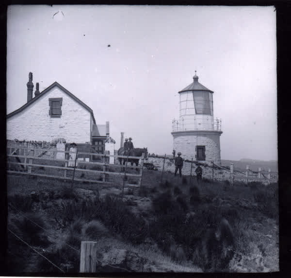 Godley Head lighthouse, 1882