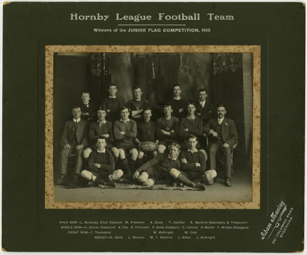 Hornby League Football Team, 1915