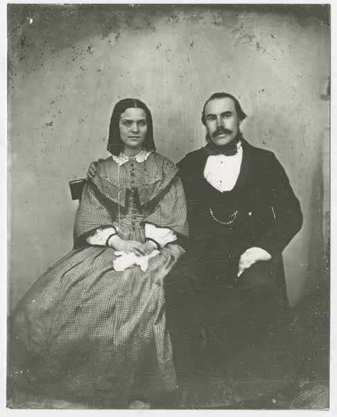 Edward and Thirza Mulcock, 1860