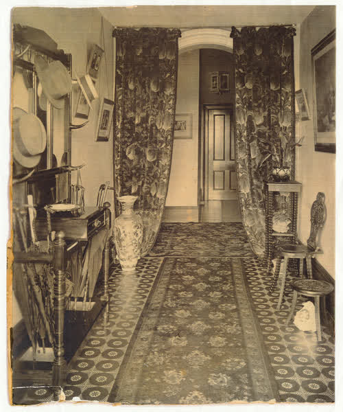 Hallway of Peverel Place, 1870