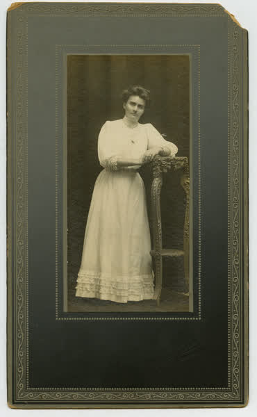 Amy Rosa Amanda Mulcock portrait, 1880