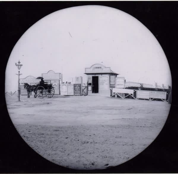 New Brighton Pier entrance, 1890