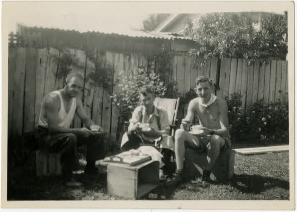 John Boswell and friends, 1940