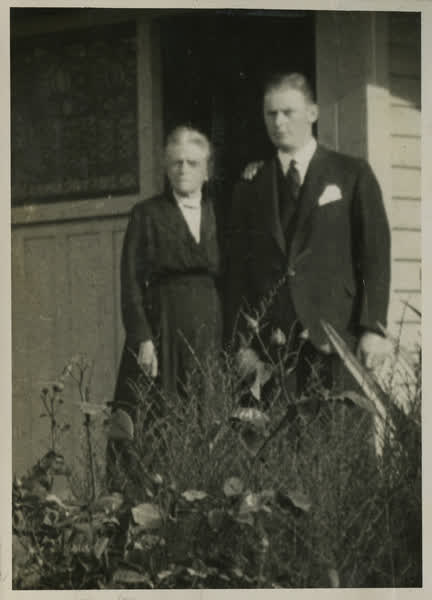 Portrait of a man and woman, 1940