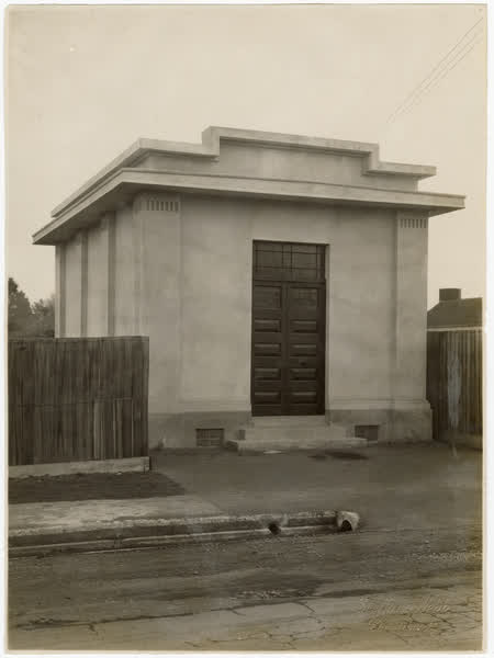 Winchester Street substation, 1931