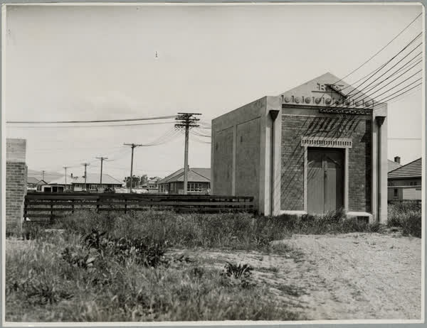 Riccarton housing and substation, 1941
