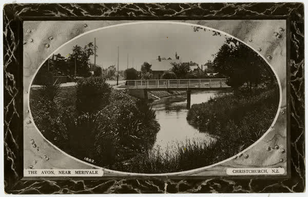 The Avon near Merivale, 1882