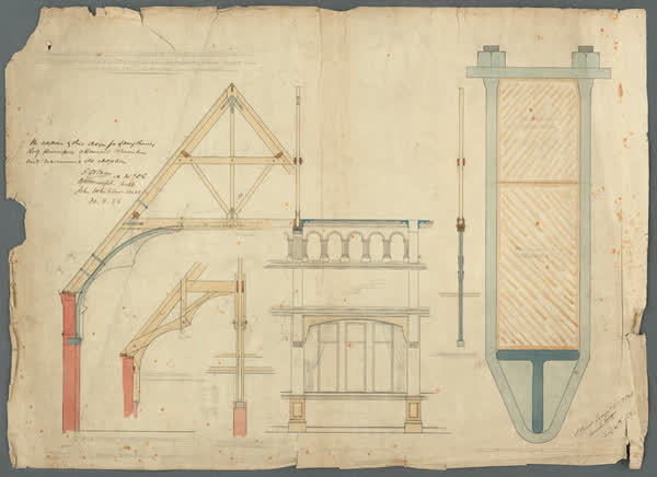 Municipal buildings, Christchurch, 1886