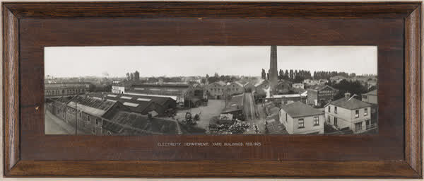 Municipal Electricity Department yards, 1925