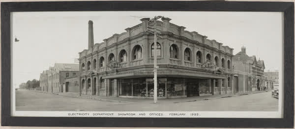 Municipal Electricity Department showroom and offices, 1925