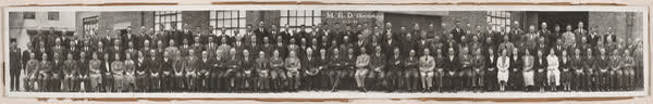 Municipal Electricity Department staff photograph, 1934