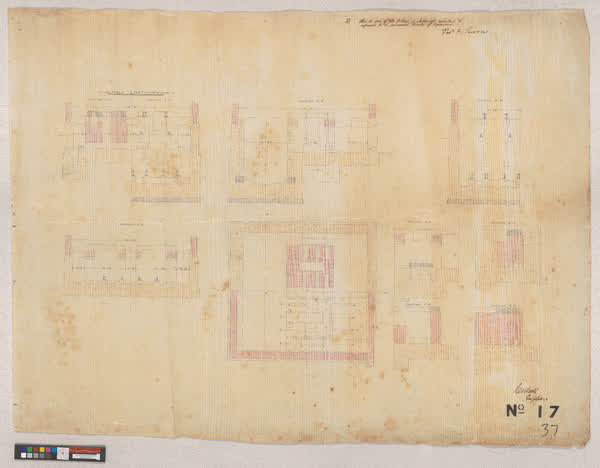 Sections, No. 1 pumping station, 1880