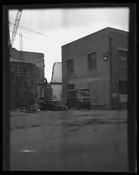 Stave take and electric truck, 1938