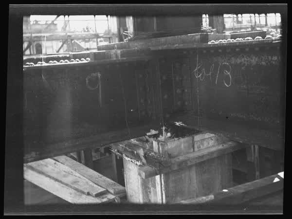 Girders of MED building, 1938