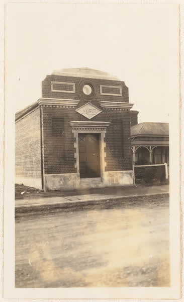 Canal Reserve substation, 1924