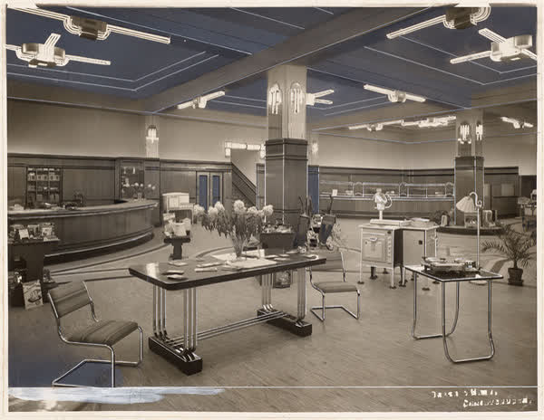 Ground floor of MED building, 1939