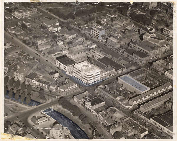 Cambridge Terrace to Worcester Street, 1940