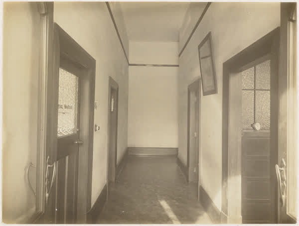 Offices of MED building, 1918
