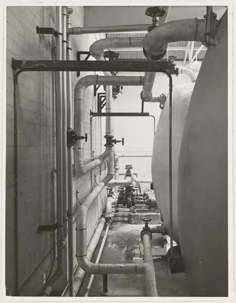 MED building heating equipment, 1938