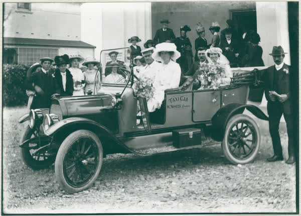 Wedding of Madge and Jim Sheddan at St Patrick’s Church, 1914